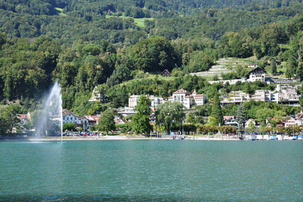 Sicht vom alten Strandbad