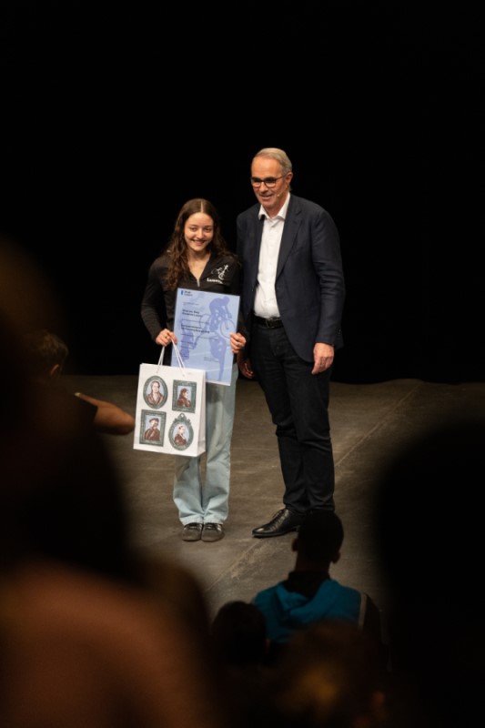 Sina von Rotz von Kunstrad Luzern mit Beat Züsli 