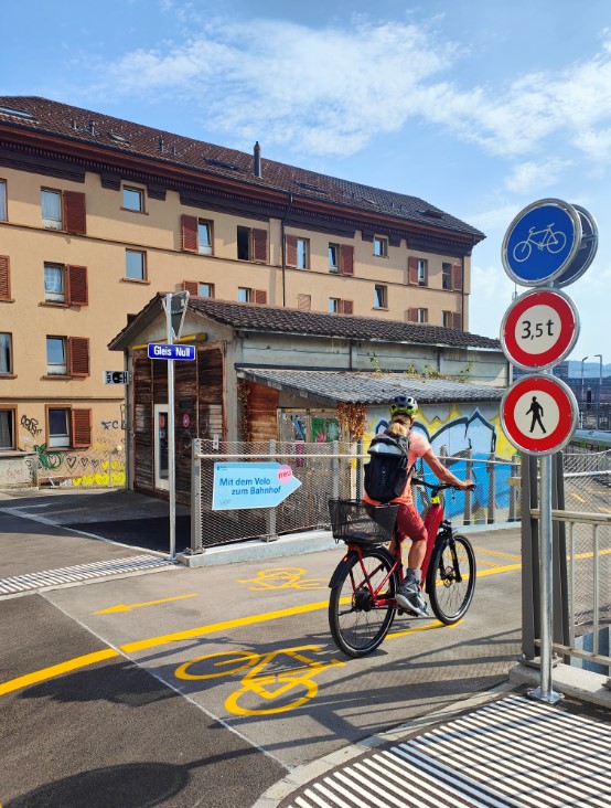 Einfahrt Neustadtstrasse