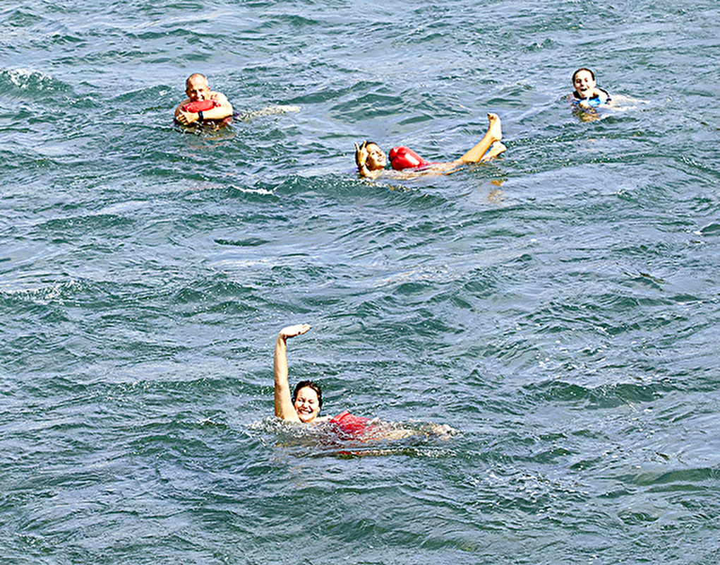 Lage an der Reuss in Luzern hat sich entspannt