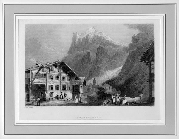 Schweizer Bergidyll aus William Beatties «Switzerland»