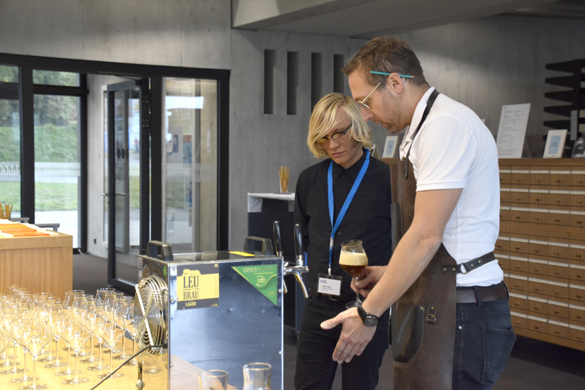 In der Nachbarschaft des Stadtarchivs ist glücklicherweise auch ein Braumeister zuhause.