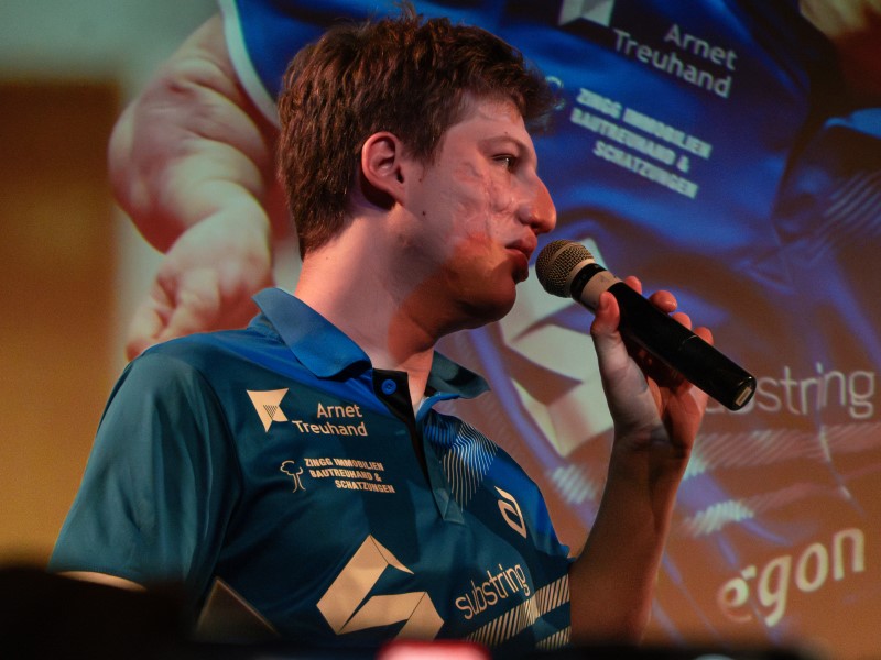 Fabian Liechti, Tischtennisclub Rapid Luzern im Gespräch