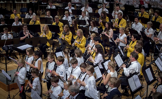 Pomp and Clarinets: Konzert der Musikschule in der Hofkirche