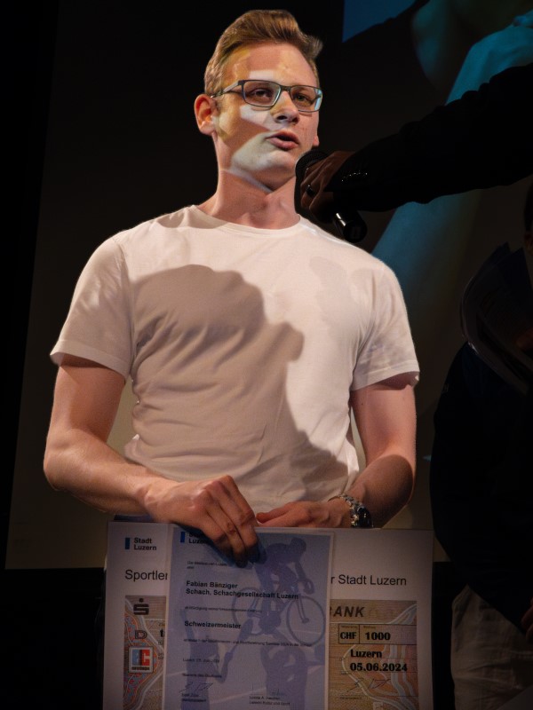 Fabian Bänziger, Schachgesellschaft Luzern