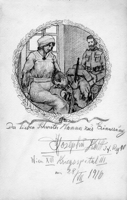 Umso dankbarer waren die Versehrten wie Josephus Kollt für den gespendeten Trost.