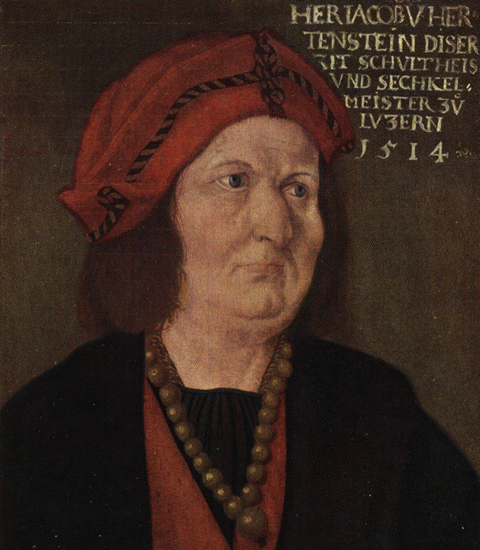 Der einflussreiche, weltgewandte Schultheiss und Sekelmeister war u. a. durch seine vier Ehen und in Kriegen zu Vermögen gekommen.