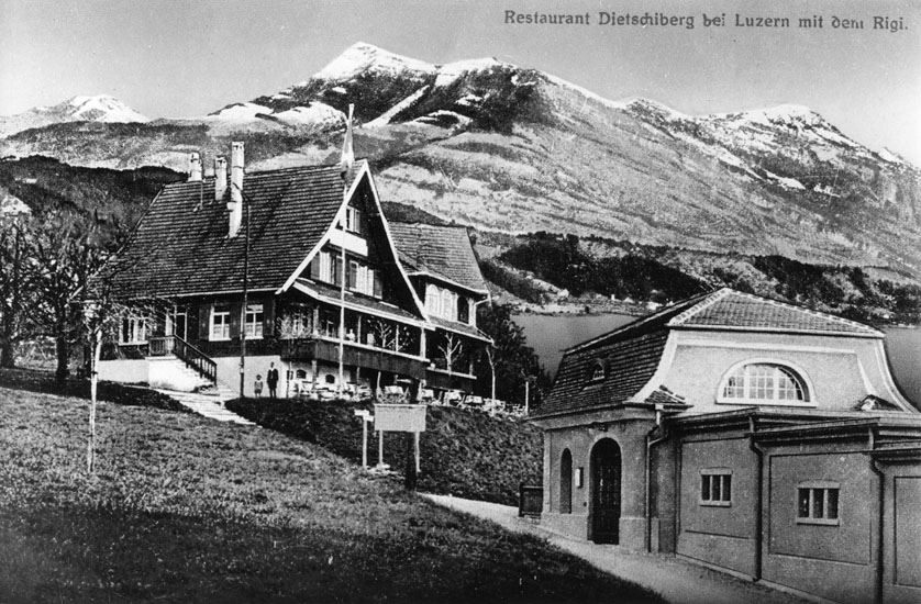 Das Panorama vom Dietschiberg ist zwar in der Tat atemberaubend, aber hier wurde zusätzlich nachgeholfen.