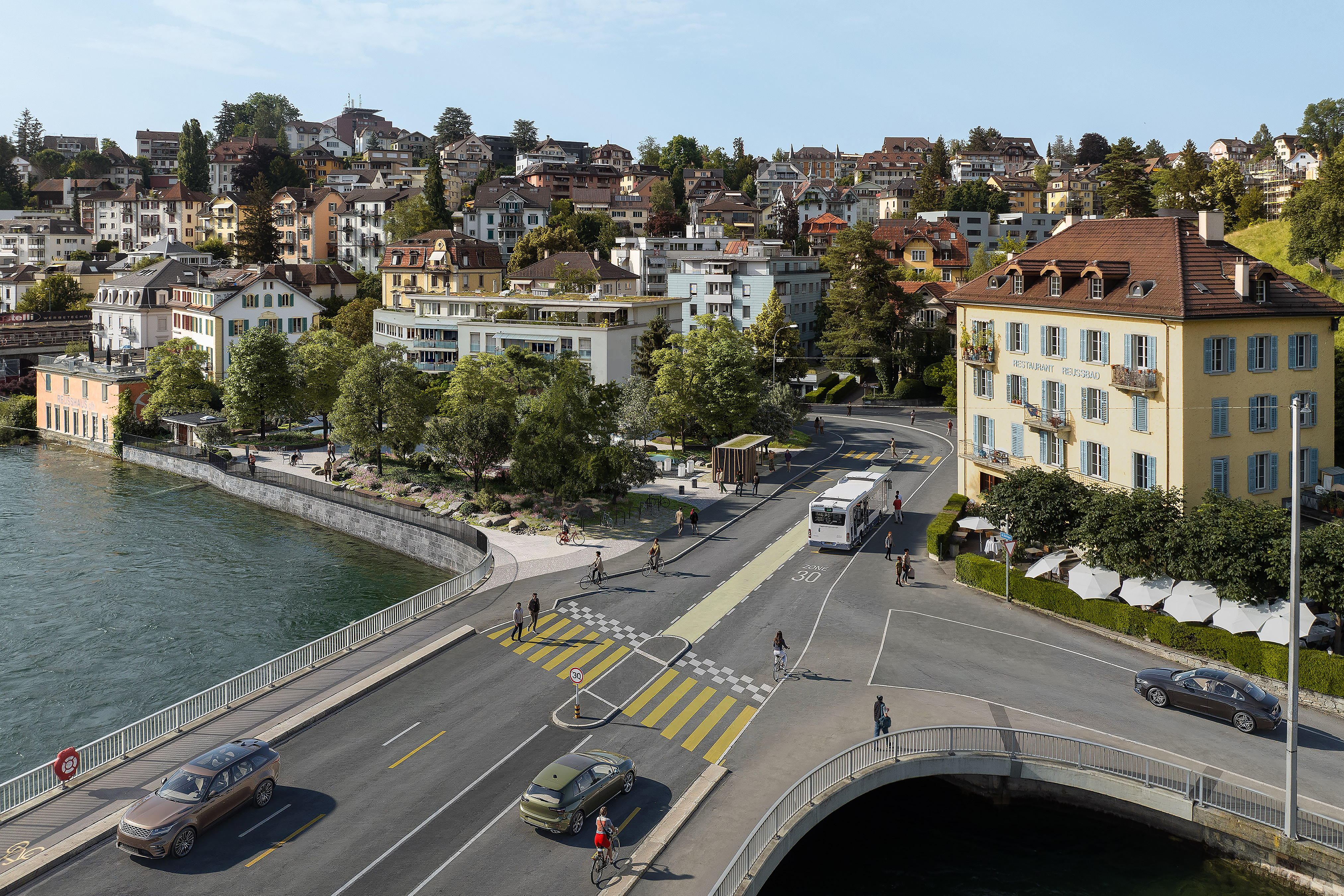 Visualisierung Verkehrsraum