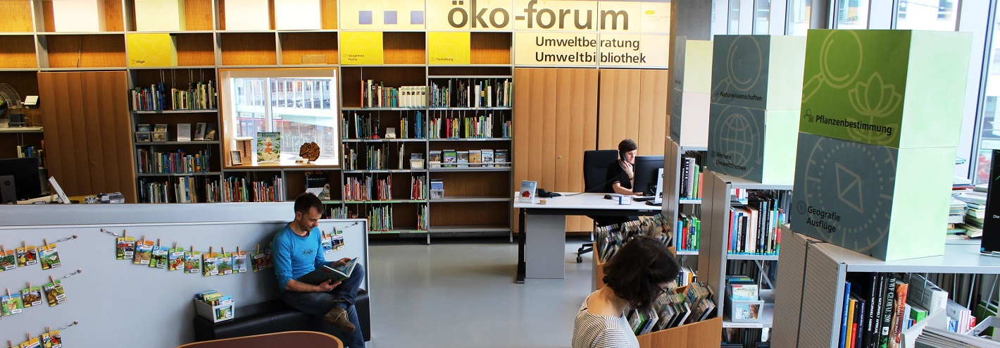 Blick ins öko-forum der Umweltberatung Luzern