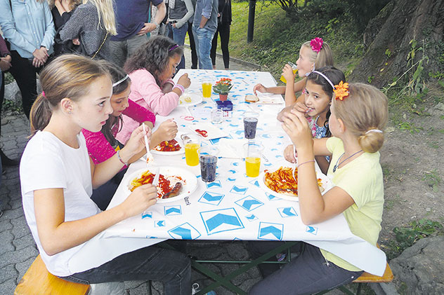 Wesemlin-Quartier im Fussballfieber