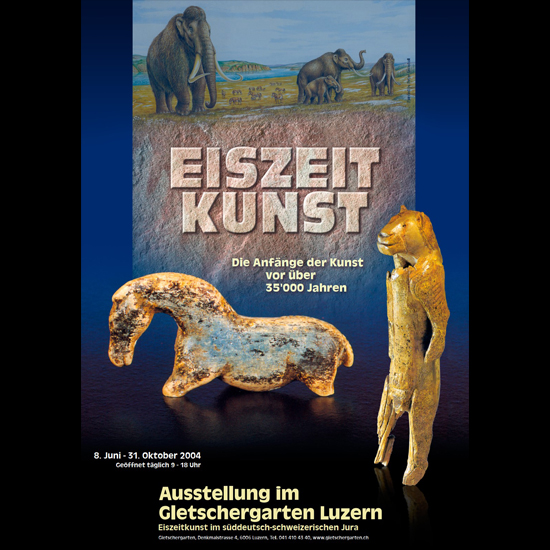 Während Luzern noch vom Reussgletscher bedeckt war, waren Vorfahren des modernen Menschen auf der Schwäbischen Alb bereits künstlerisch tätig.