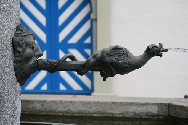 Ausspeier Zeughausbrunnen