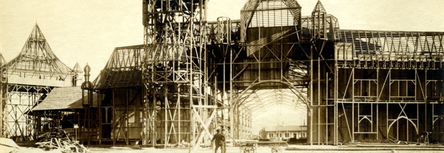 Eine Ritterburg beim Bahnhof: Zum Schützenfest von 1901