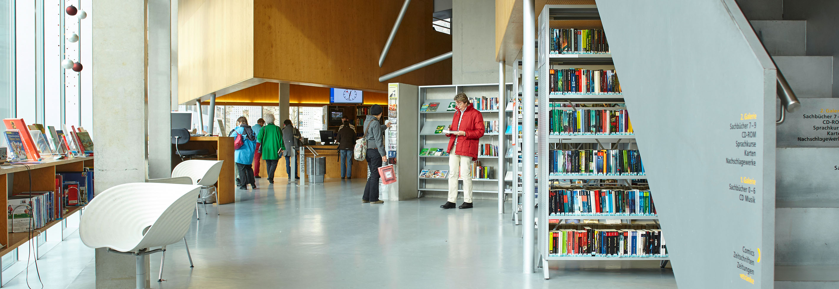 Stadtbibliothek sonntags geöffnet