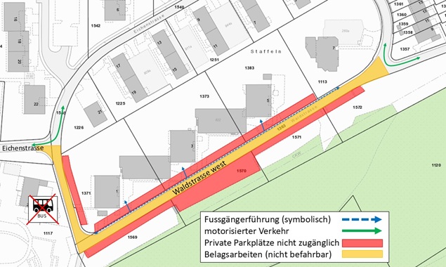 Etappe 3.2 Waldstrasse West