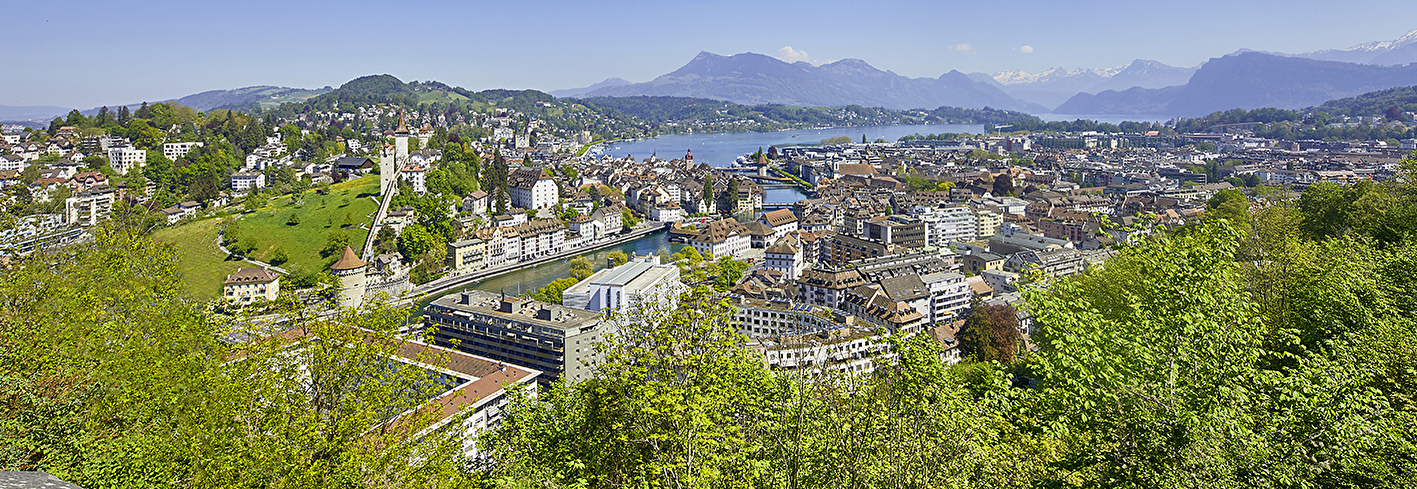 Luzern ist Grünstadt Schweiz