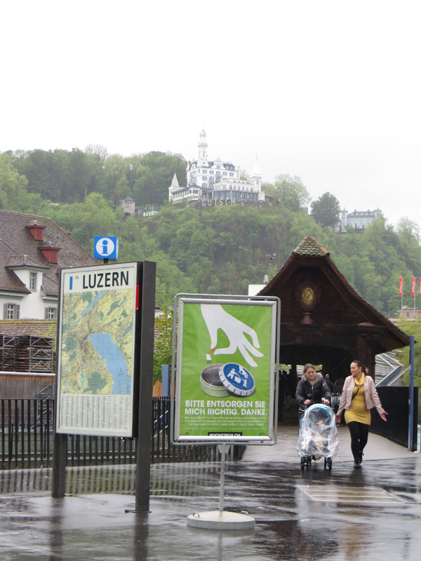 Luzern glänzt – gegen Littering von Zigarettenstummel