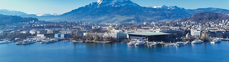 Symbolbild Luftansicht Stadt Luzern 