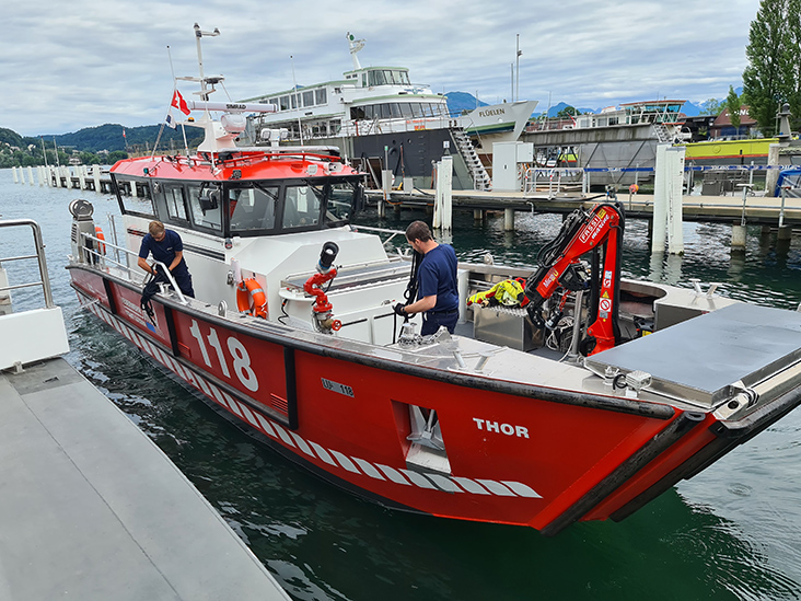 Lösch- und Rettungsboot Thor