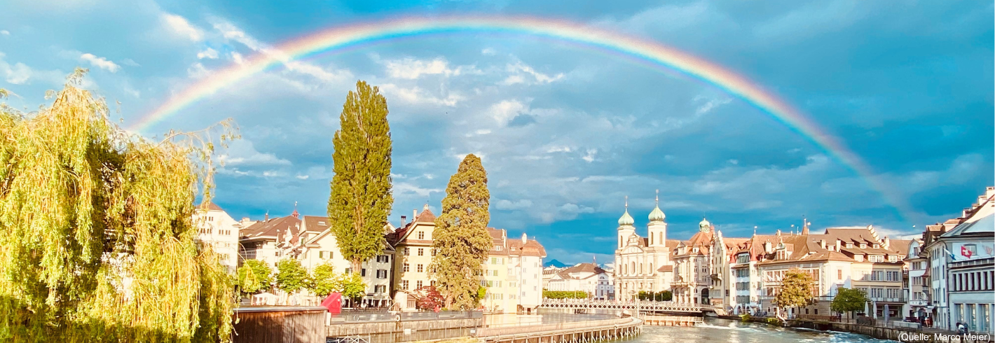 Stadt Luzern wird sechste Regenbogenstadt der Schweiz 