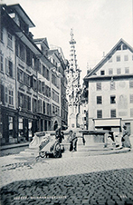 Weinmarktbrunnen um1900