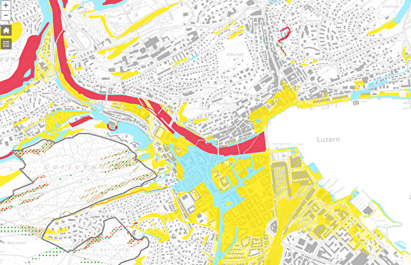 Gefahrenkarte Stadt Luzern