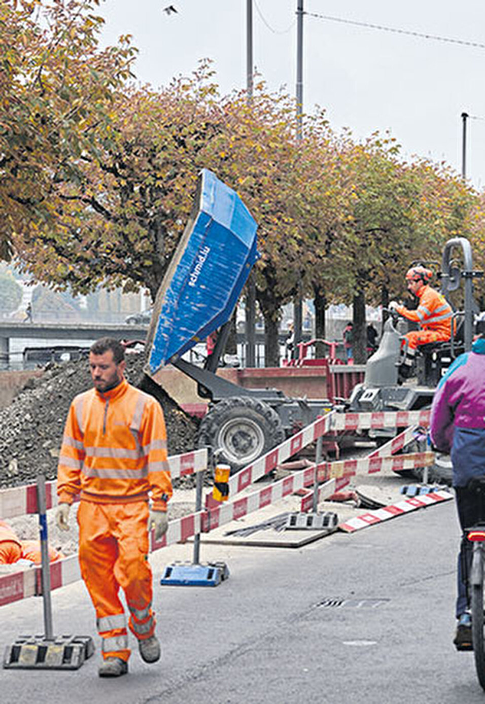 «Trotz Grossbaustelle geht das Leben weiter»