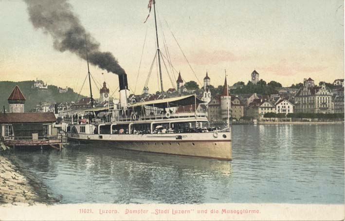 Der erste Dampfer der neuen Generation konnte 1100 Personen aufnehmen. In der Krisenzeit des ersten Weltkriegs wurde er stillgelegt und 1925 verschrottet.