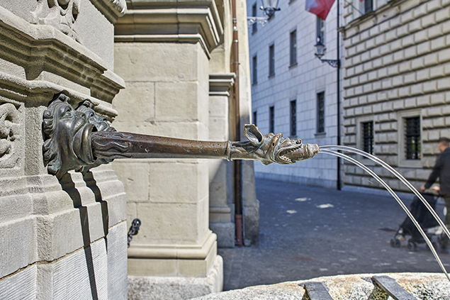 Jesuitenbrunnen Ausspeier