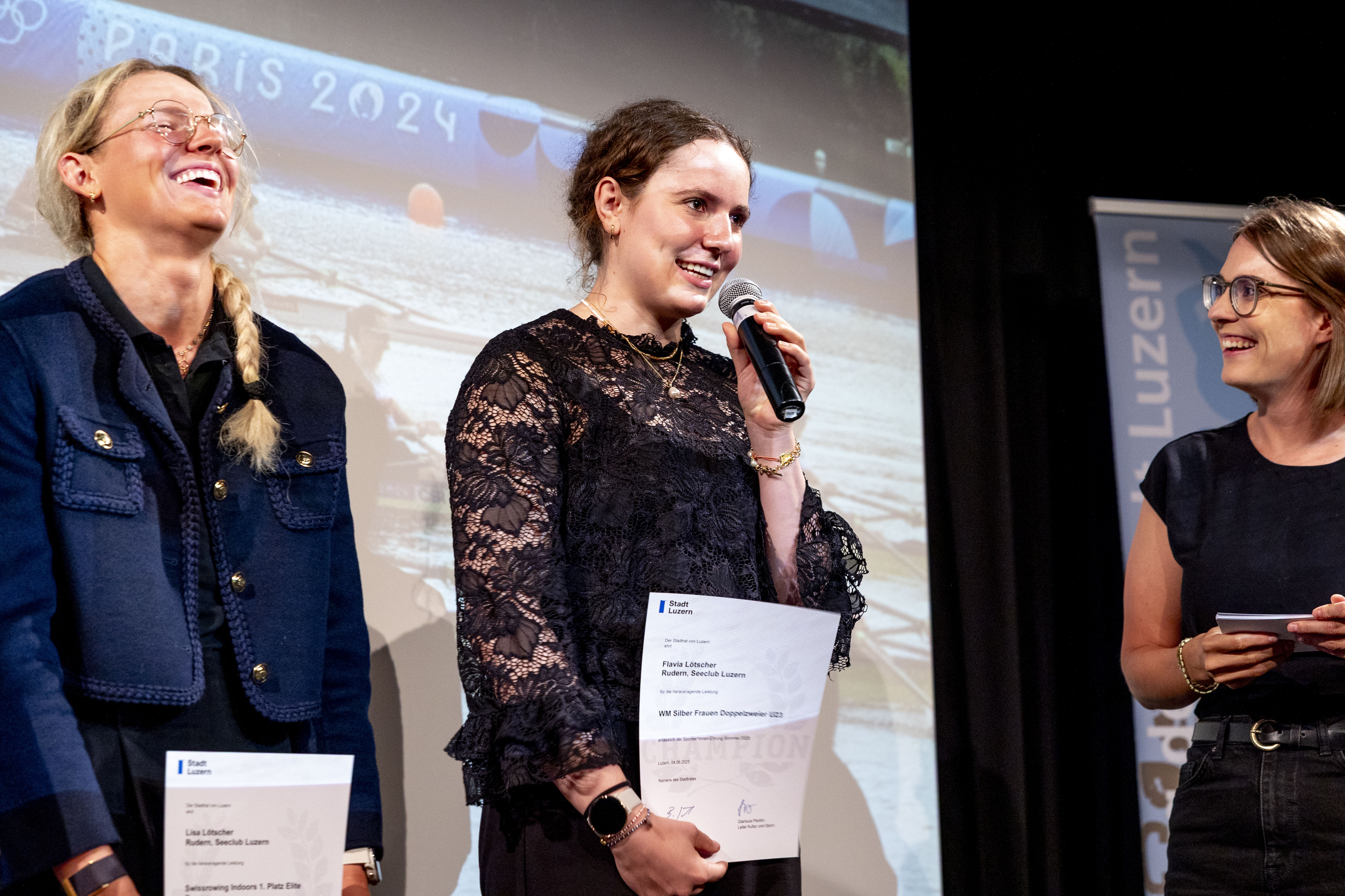Flavia Lötscher im Gespräch mit Manuela Kaufmann