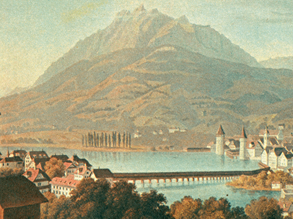 Hofbrücke im Luzerner Seebecken