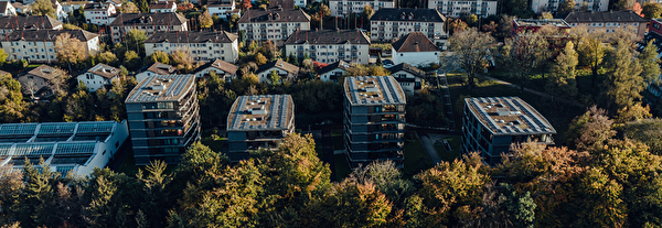 Visualisierung Wohnsiedlung