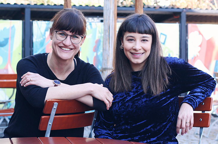 Melanie Reber (rechts) und Corinne Imbach