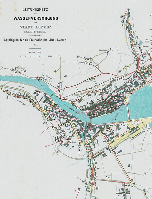 leitungsnetz 1877 Stadtarchiv
