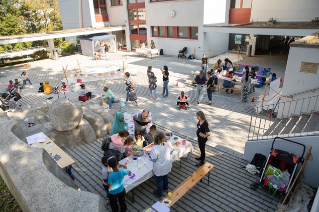 Pausenplatz Fluhmühle