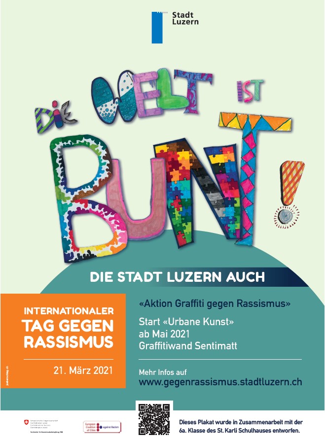 Plakat Tag gegen Rassismus