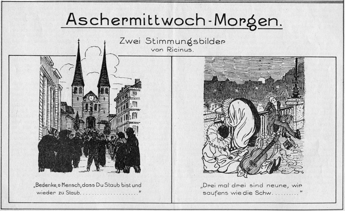 Die Stimmung am Tag nach Güdisdienstag.