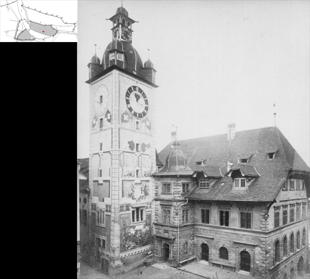 Der Rathausturm war Wacht- und Beobachtungsturm und gehörte nicht zur Stadtbefestigung im engeren Sinne. Als Archivraum war er Hort der Rechtssicherheit und diente so mehr dem inneren Frieden.