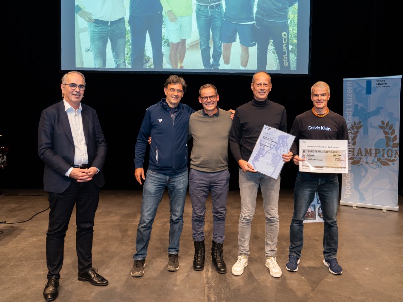 Herren NLA 55+, Tennisclub Luzern Lido mit Beat Züsli 