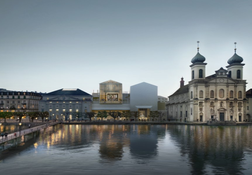 Visualisierung Neues Luzerner Theater