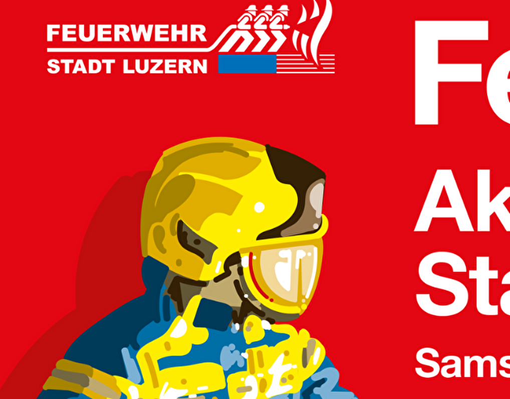 Feuerwehr Aktionstag in der Stadt Luzern