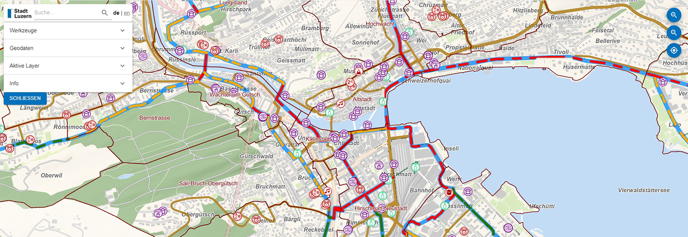 Online-Stadtplan