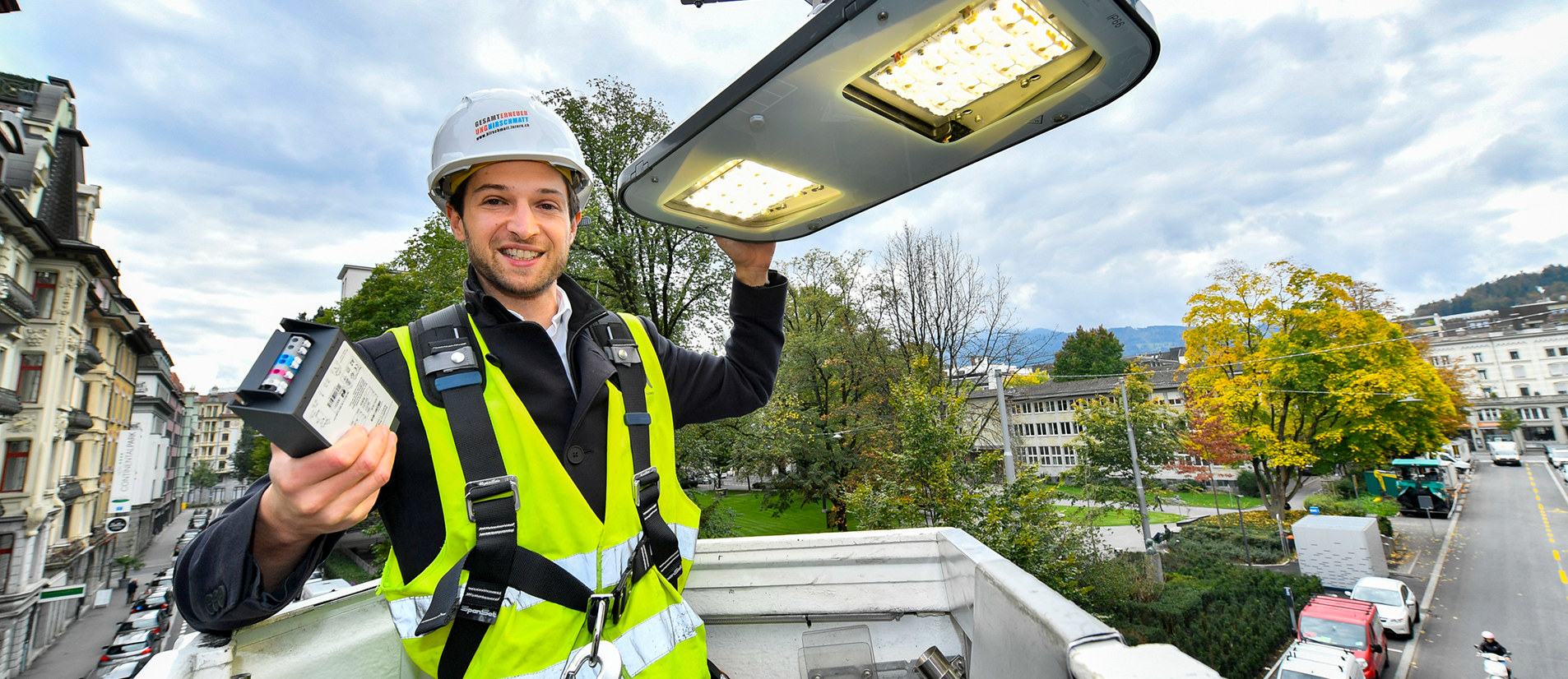 LED-Leuchten f?r das Hirschmattquartier