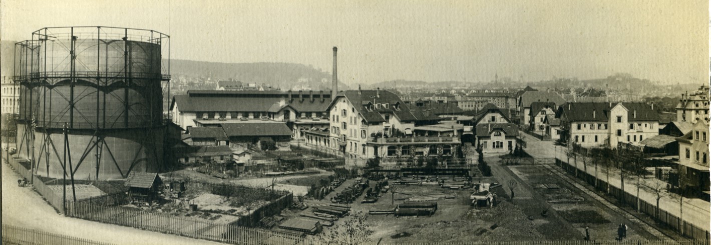 Die andere Arealentwicklung: Startschuss an der Industriestrasse vor 125 Jahren mit dem Gaswerk Steghof