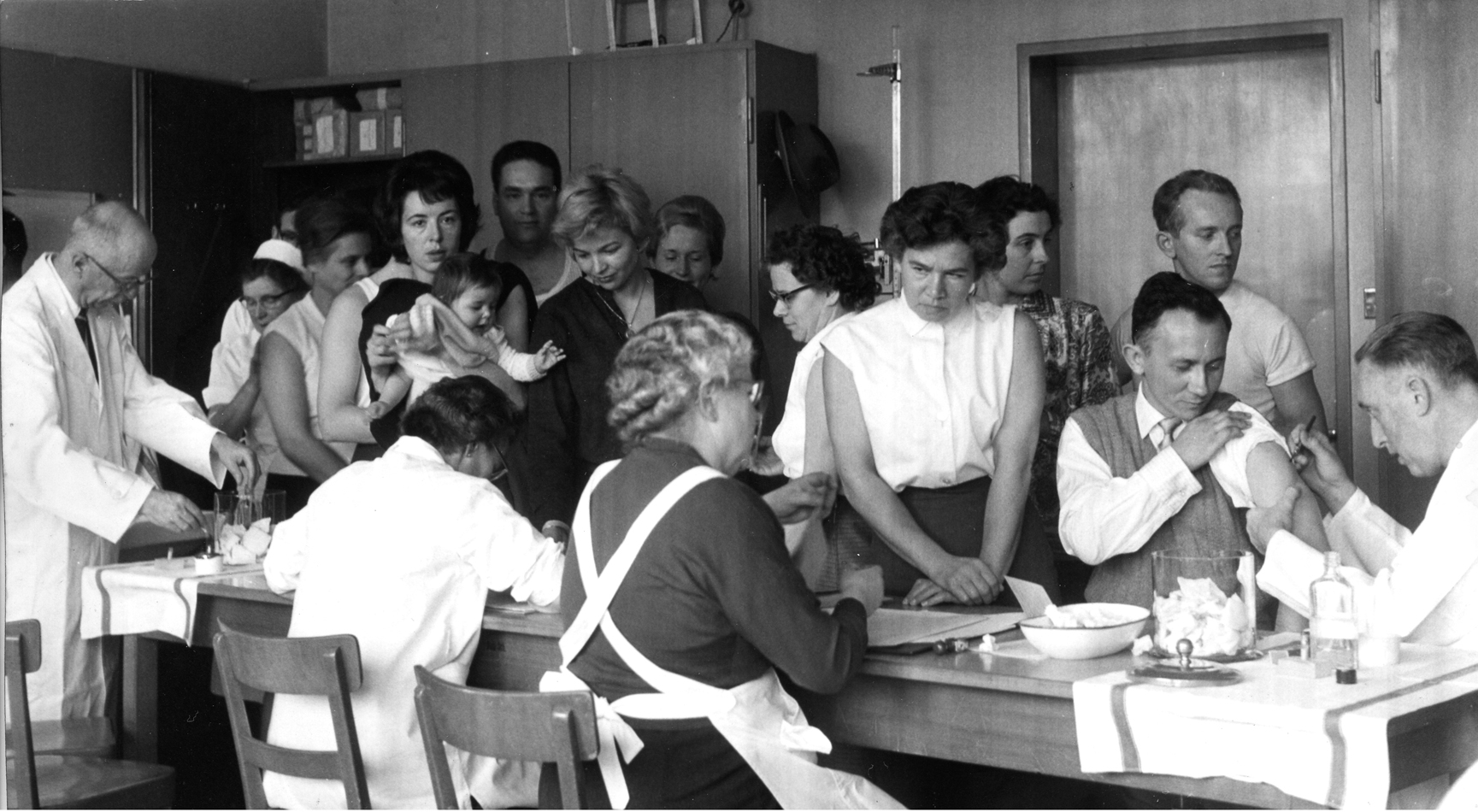 Die freiwillige Pockenimpfung wurde in der Schweiz bis 1972 durchgeführt.