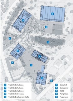 Plan Schulanlage Littau Dorf