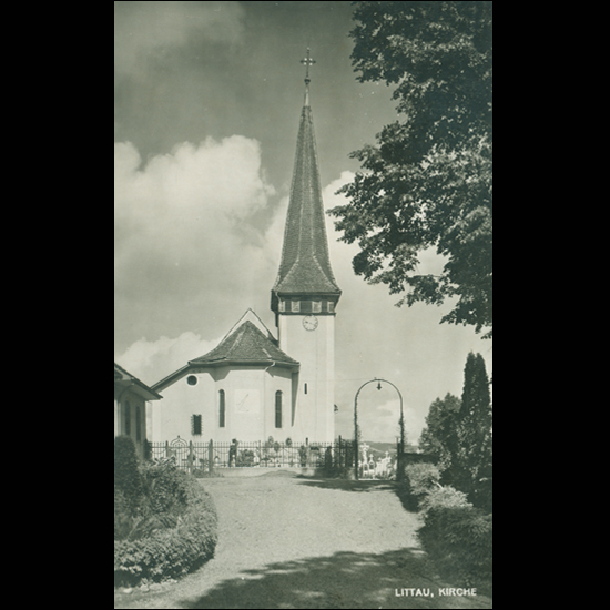 Auch in Littau Dorf wurde ein Sakralbau abgebrochen: Die 1588 erbaute Pfarrkirche musste 1938 der neuen Dorfkirche St. Theodul weichen.