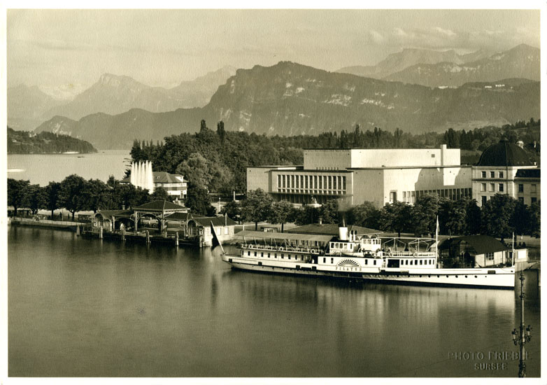 Das 1933/34 von Armin Meili errichtete KKH (mit Saal, Kongressräumen, Restaurant und Museum) wurde zwei Mal veränderten Bedürfnissen angepasst, bevor es dem KKL weichen musste.