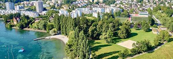 Headerbild Strandbad Tribschen: Sanierung und Aufwertung